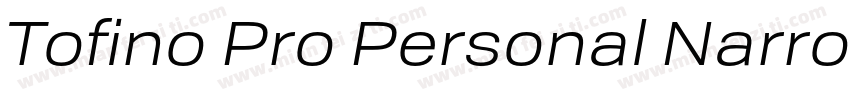 Tofino Pro Personal Narrow Semibold字体转换